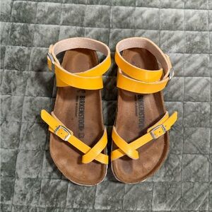 Birkenstock Yellow Sandals